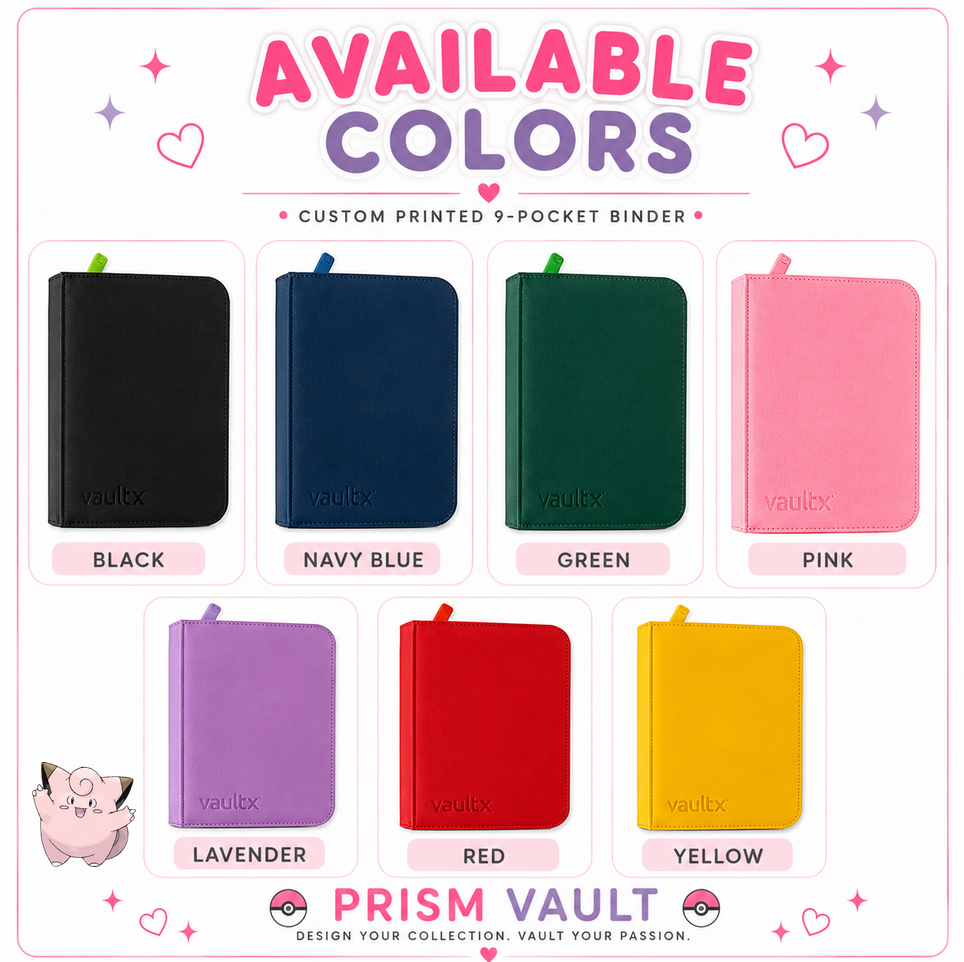 STANDARD CUSTOM POKEMON PRINTED BINDER